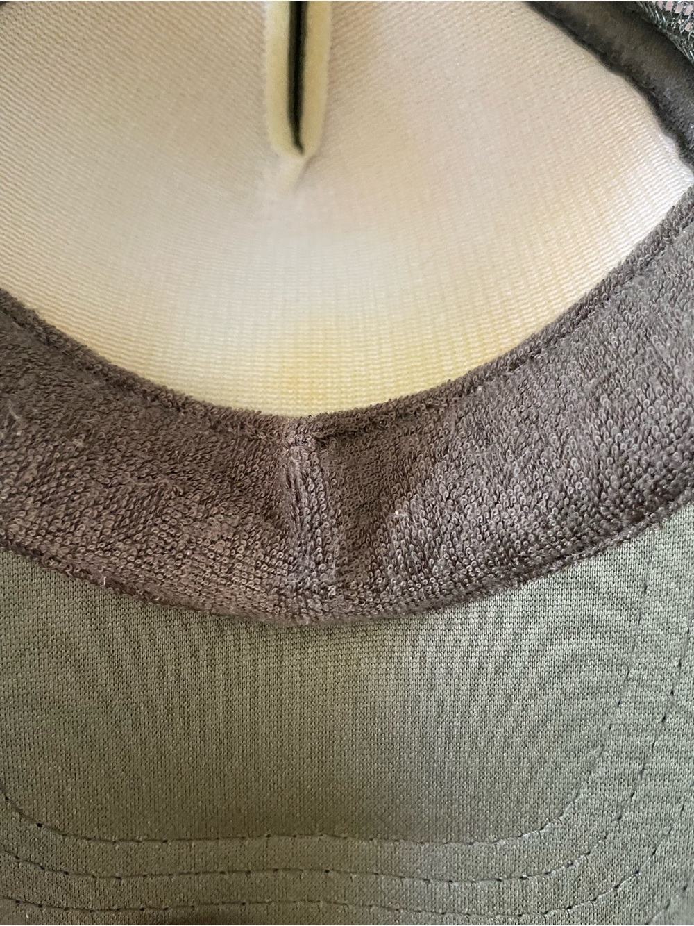 OTTO Olive Green Trucker Hat with Pink and Red Joshua Tree Patch - Picture 5 of 7